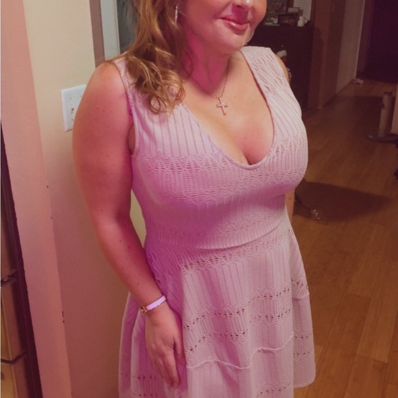 BCBGMaxAzria Blush Pink Mini Dress - Picture 10 of 10